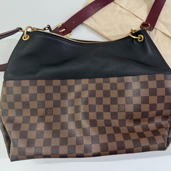 Louis Vuitton Damier Ebene Calfskin Maida in Black - Picture 3 of 16